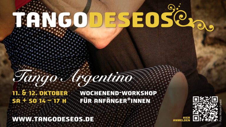Mehr über den Artikel erfahren 11. & 12. Oktober: Workshop-Wochenende für Anfänger*innen