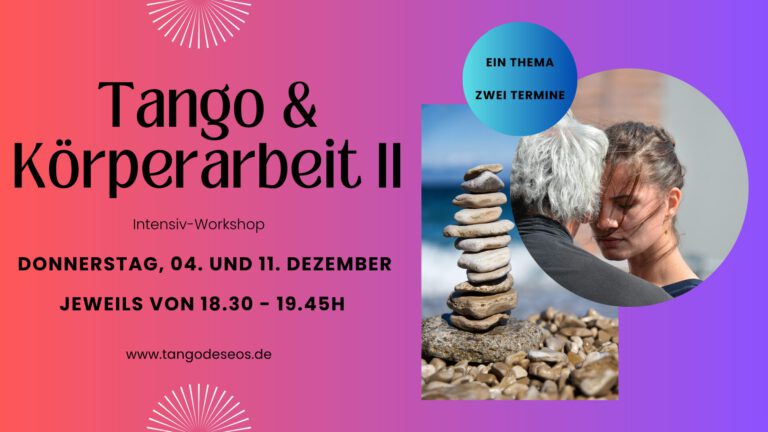 Mehr über den Artikel erfahren Neue Intensiv-Workshops mit Ina jeden 1. & 2. Donnerstag