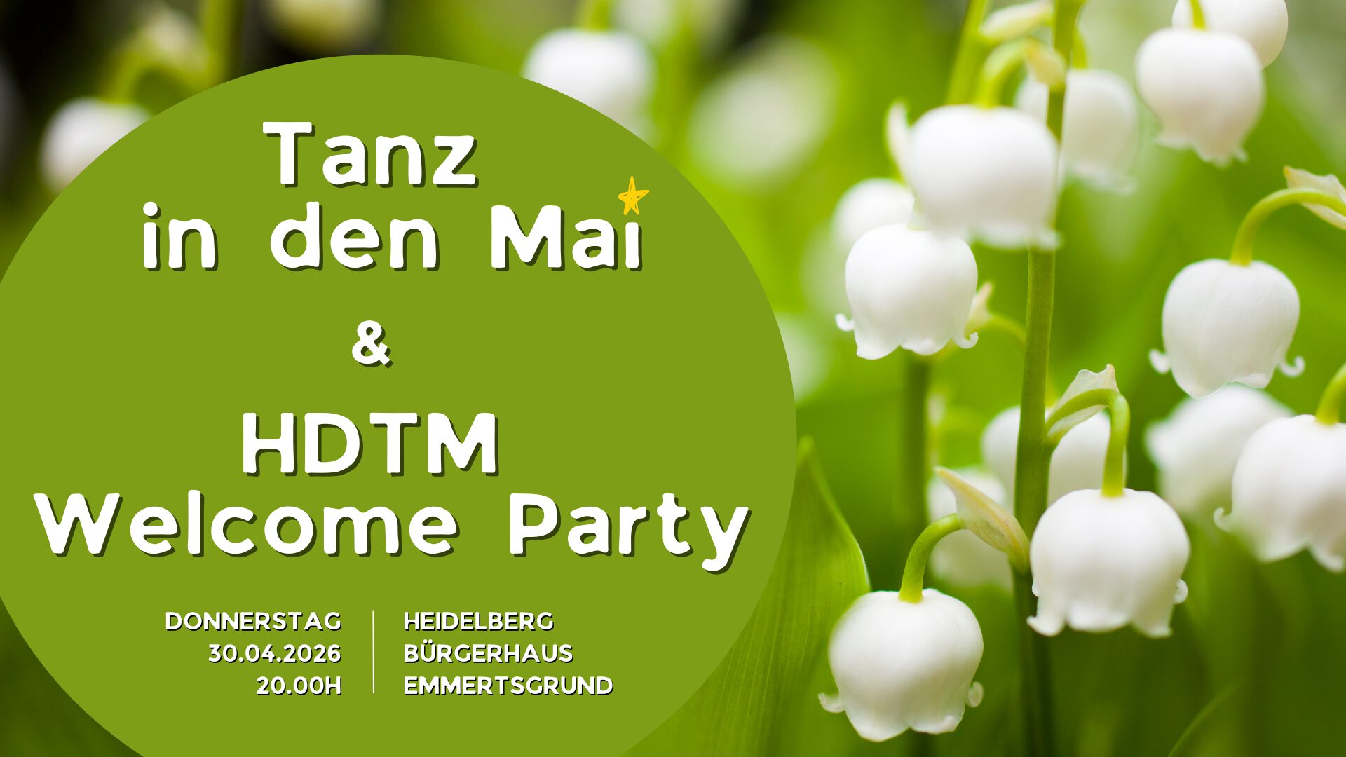 Tanz in den Mai & HDTM Welcome-Party