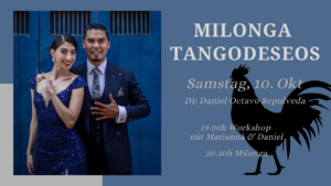 10.10. Milonga Tangodeseos mit DJ Daniel Octavo Sepulveda